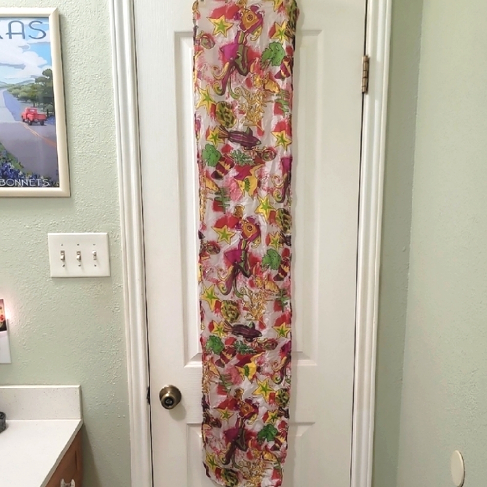 🌟Colorful Sealife Patterned Scarves🌟
